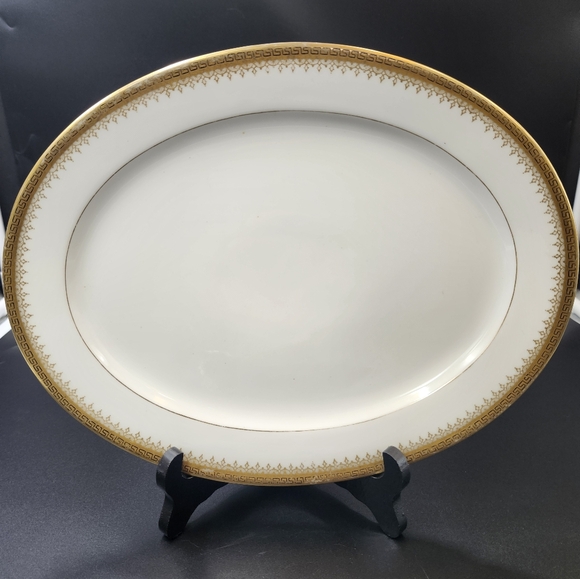 Antique (1910s)Bawo & Dotter Limoges France Elite Works Platter #BWD258 Pattern - Picture 6 of 16